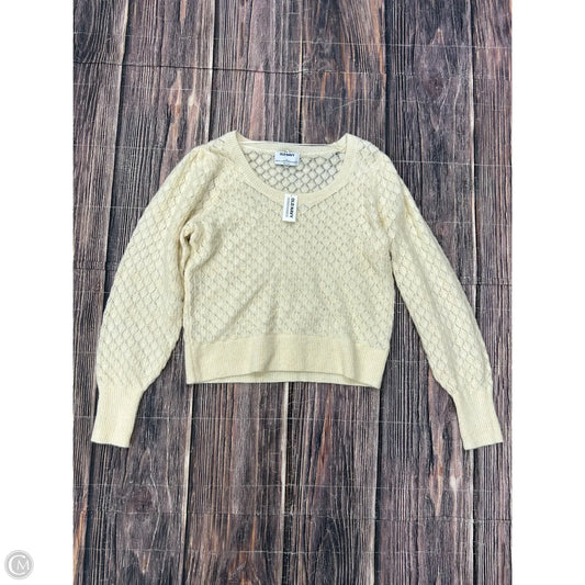 Sweater By Old Navy In Cream, Size: M