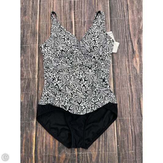 Swimsuit By Croft And Barrow In Black, Size: L