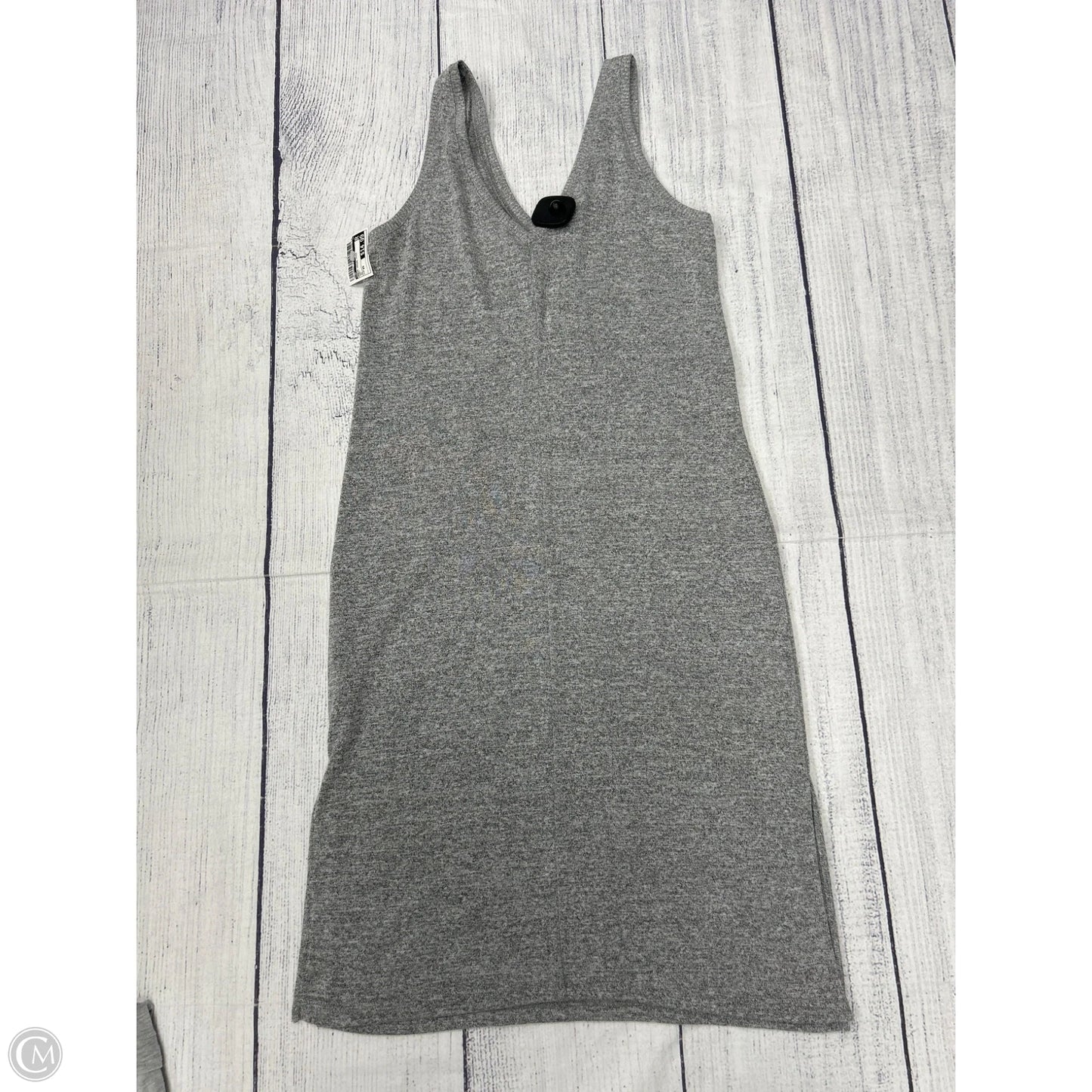 Dress Casual Midi By Gap In Grey, Size: Xs