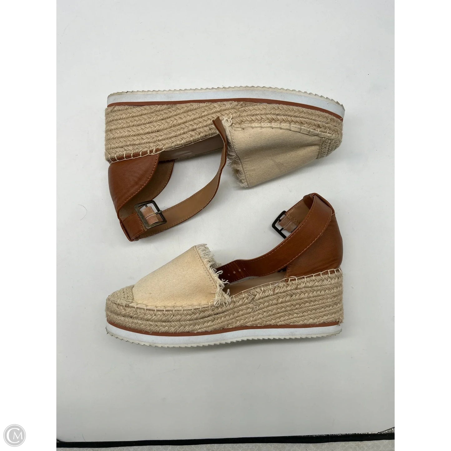 Shoes Heels Platform By Nautica In Tan, Size: 8