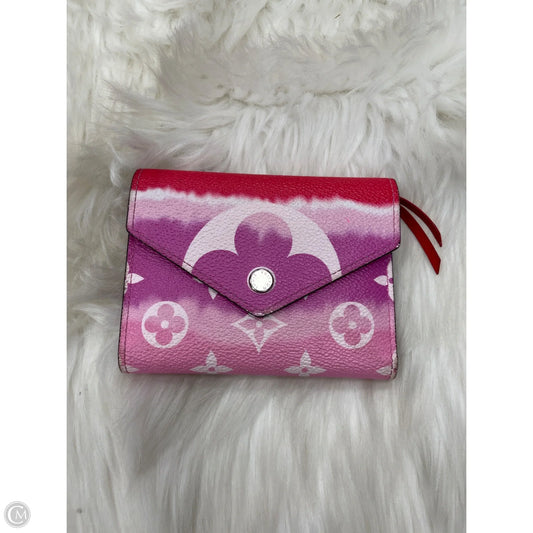 Wallet Luxury Designer By Louis Vuitton, Size: Small