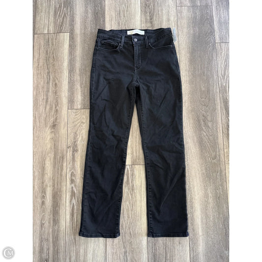 Jeans Skinny By Levis In Black, Size: 4