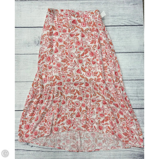 Skirt Maxi By Ab Studio In White, Size: L