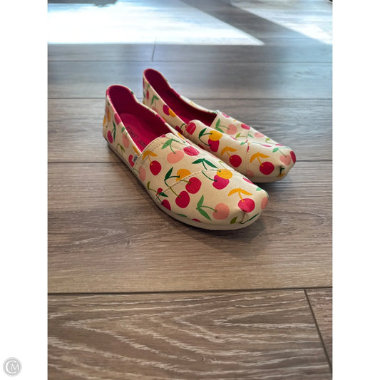 Shoes Flats By Toms In Cream, Size: 8