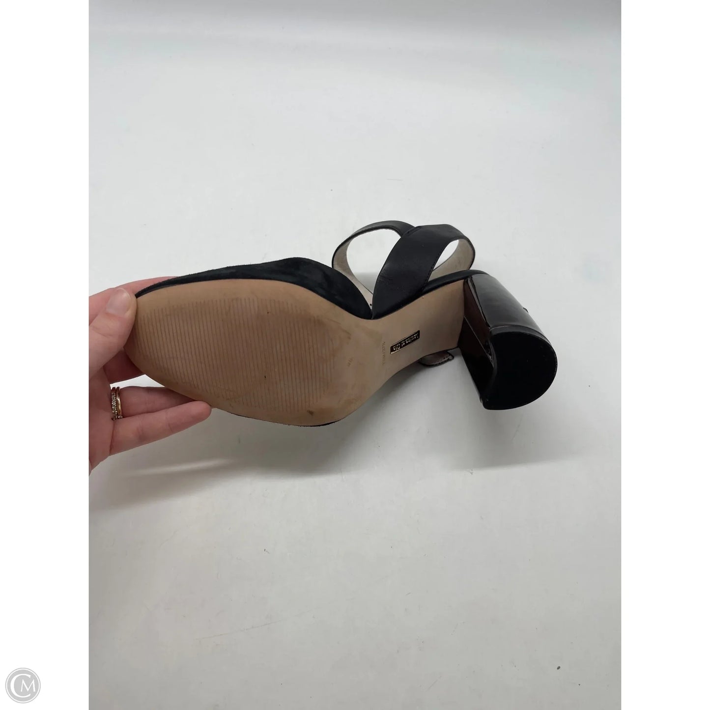 Shoes Heels Block By Louise Et Cie In Black, Size: 7.5