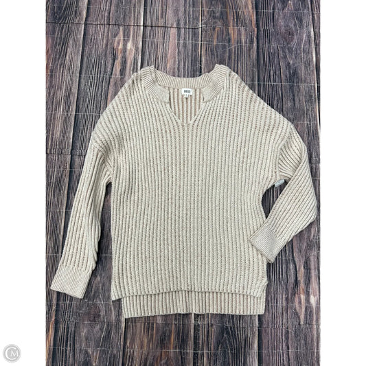 Sweater By Bke In Tan, Size: M
