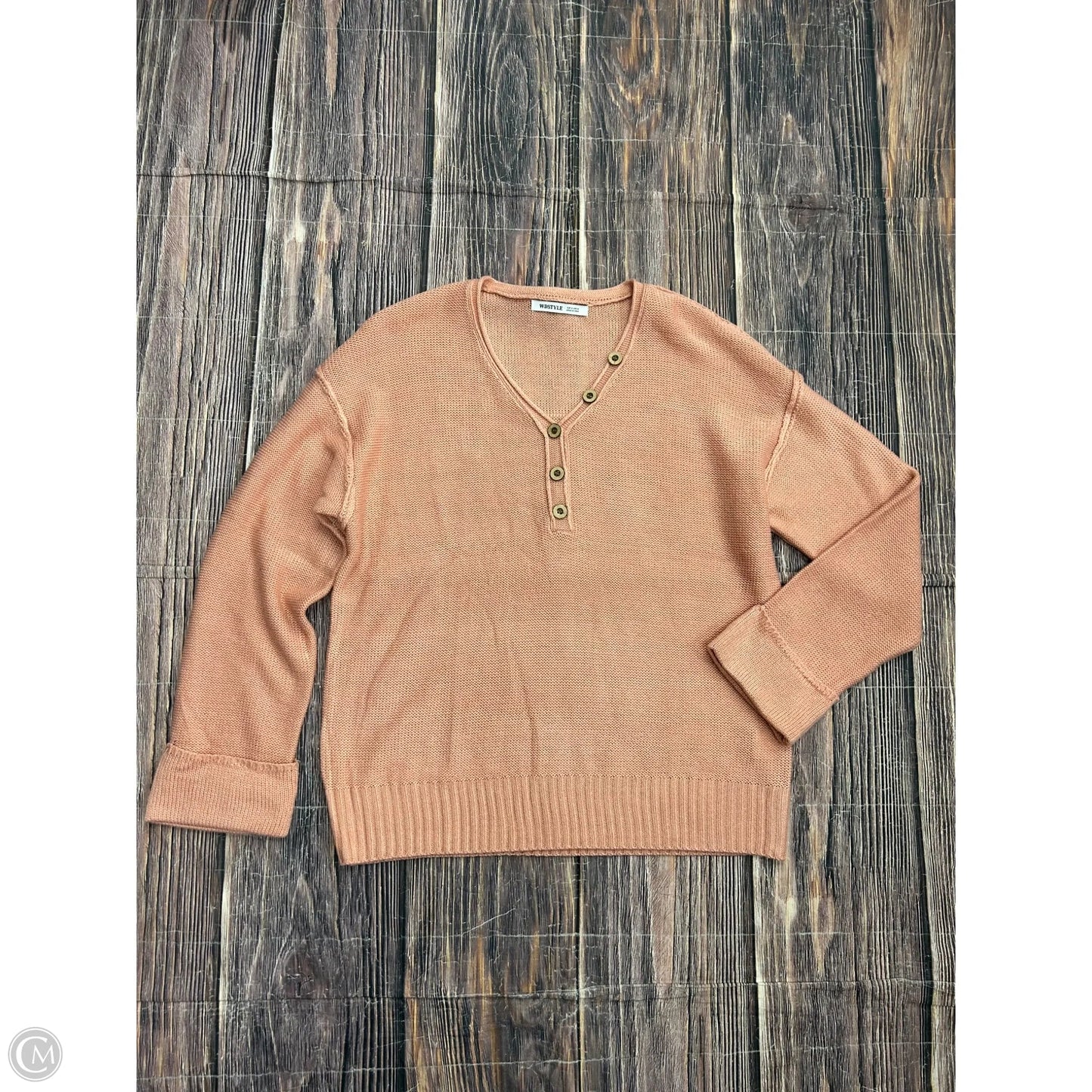 Sweater By Clothes Mentor In Pink, Size: M