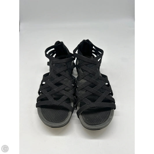 Sandals Flats By Bare Traps In Black, Size: 7