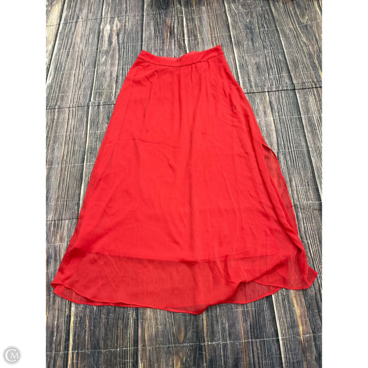Skirt Maxi By Outback Red In Red, Size: Xs