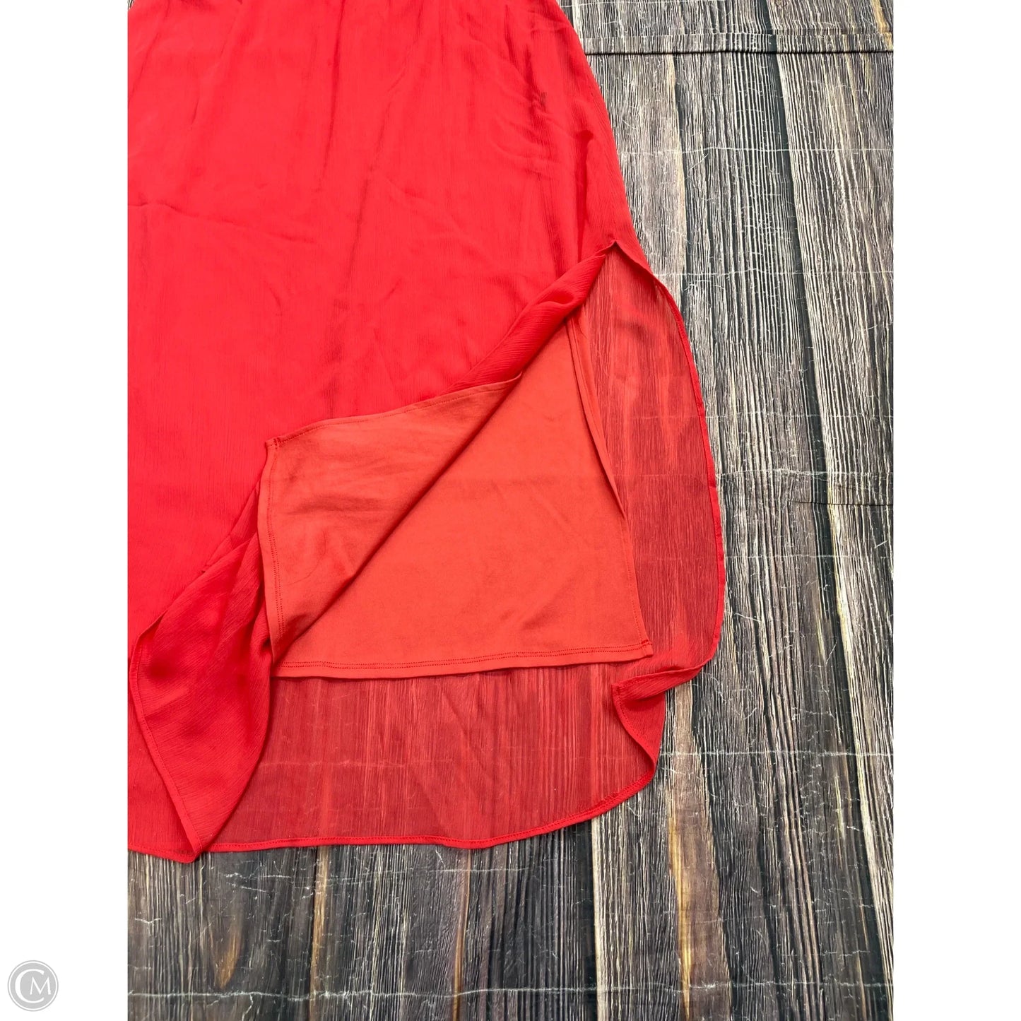 Skirt Maxi By Outback Red In Red, Size: Xs