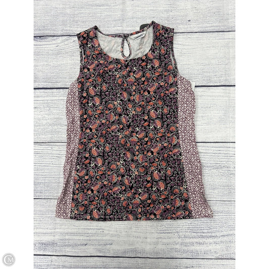 Tank Top By Christopher And Banks In Purple, Size: S