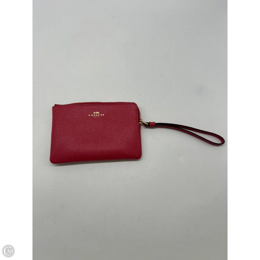 Wristlet Designer By Coach, Size: Medium