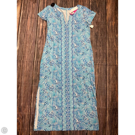 Dress Designer By Lilly Pulitzer In Blue, Size: 1x