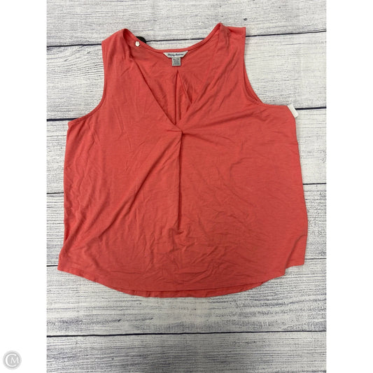 Tank Top By Tommy Bahama In Coral, Size: Xl
