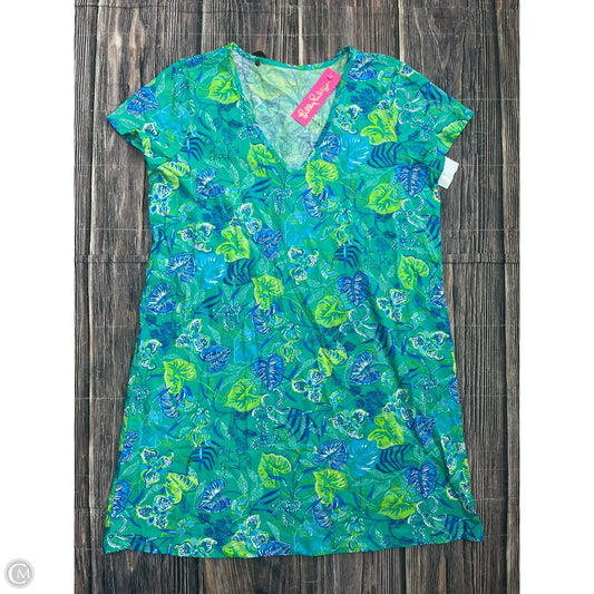 Dress Designer By Lilly Pulitzer In Green, Size: 1x