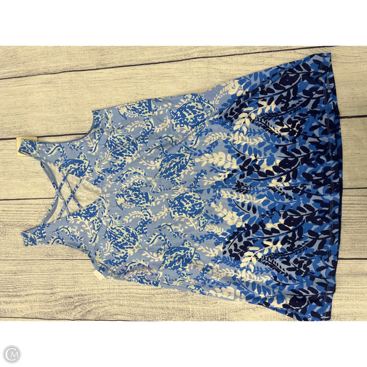 Dress Designer By Lilly Pulitzer In Blue, Size: Xl