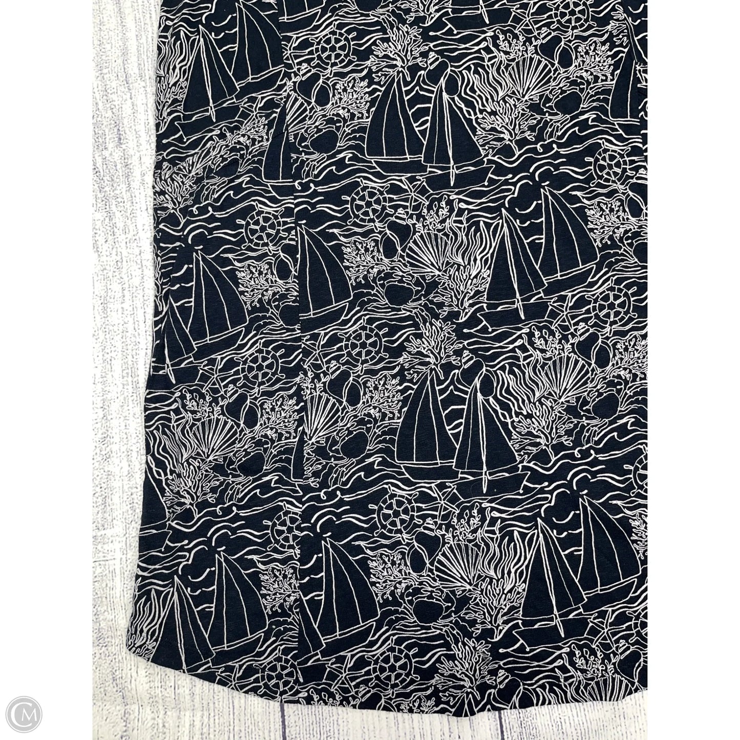 Dress Casual Midi By J. Jill In Navy, Size: Xl