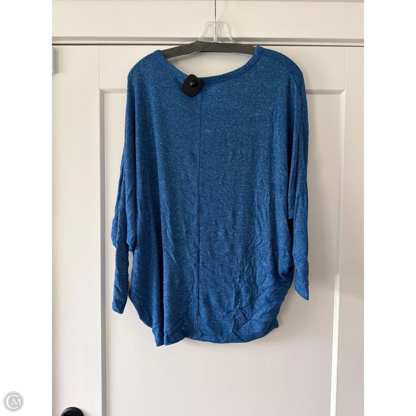 Top Long Sleeve By Maurices In Blue, Size: S