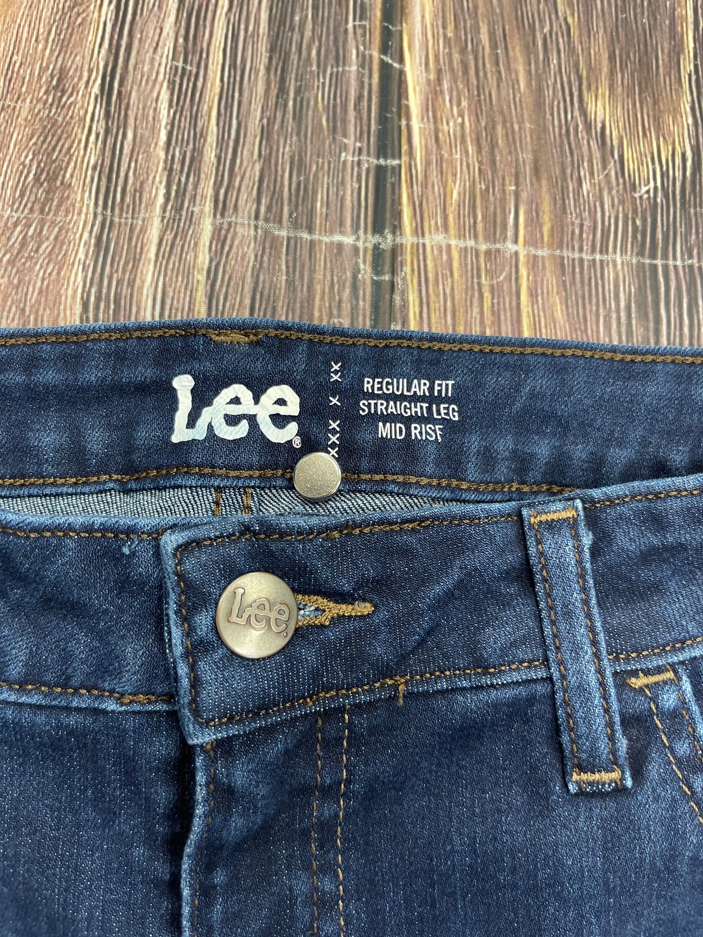 Jeans Straight By Lee  Size: 12