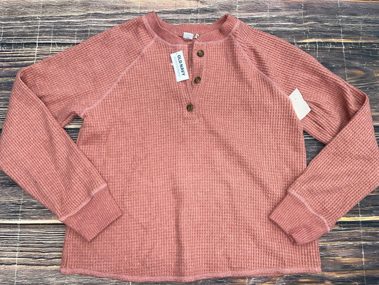 Pink Top Long Sleeve Old Navy, Size M