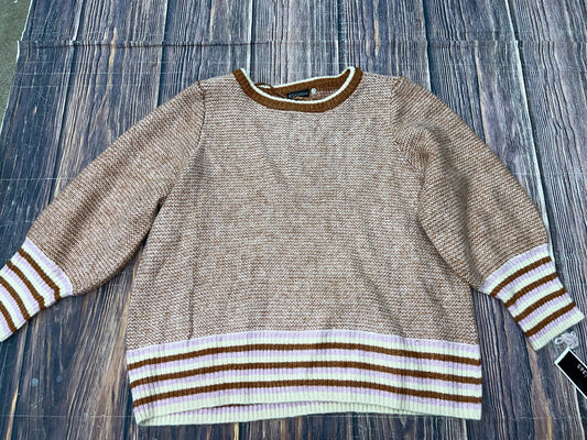 Sweater By Clothes Mentor In Tan, Size: 3x