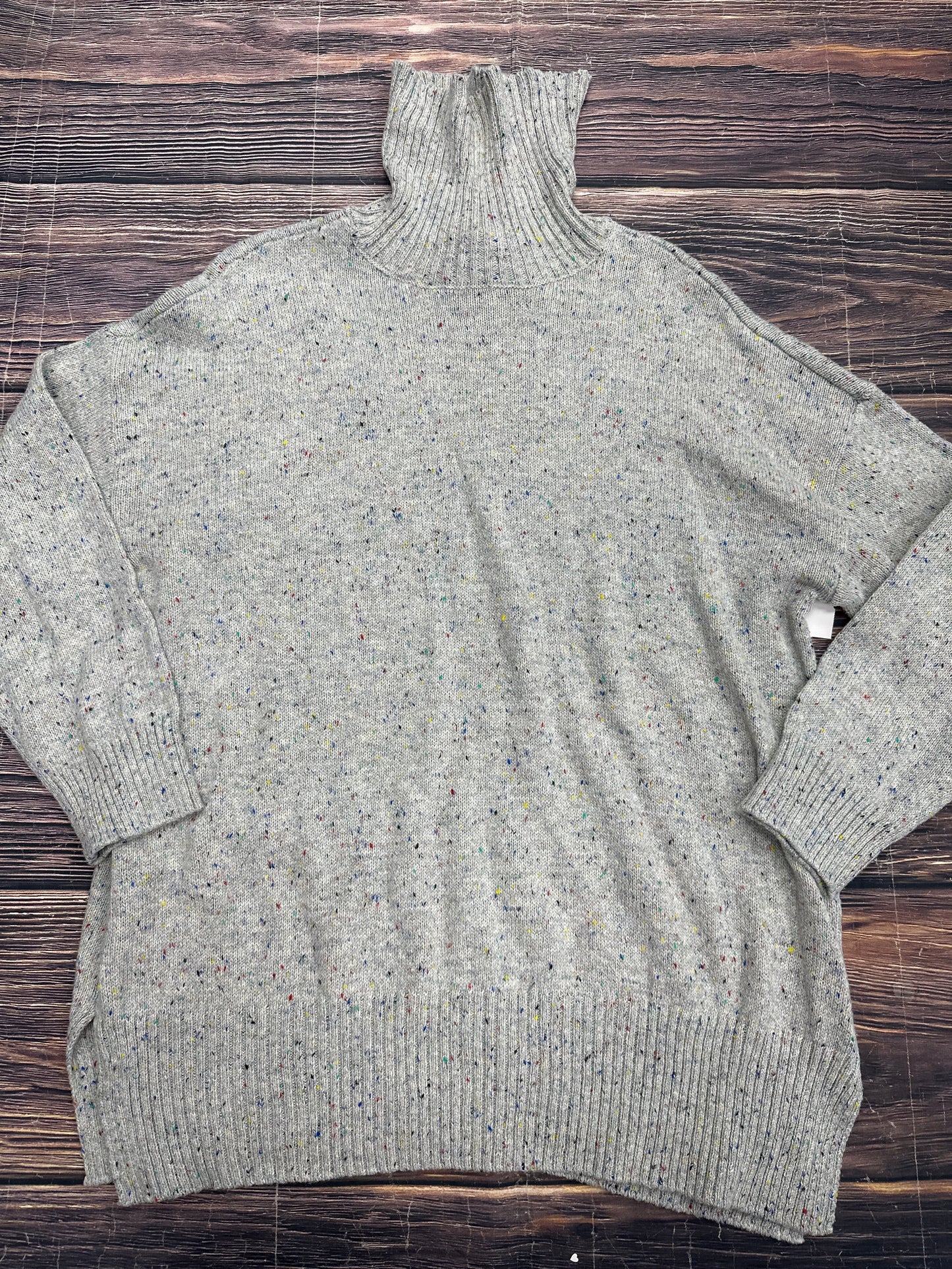 Sweater By Cj Banks In Grey, Size: Xl