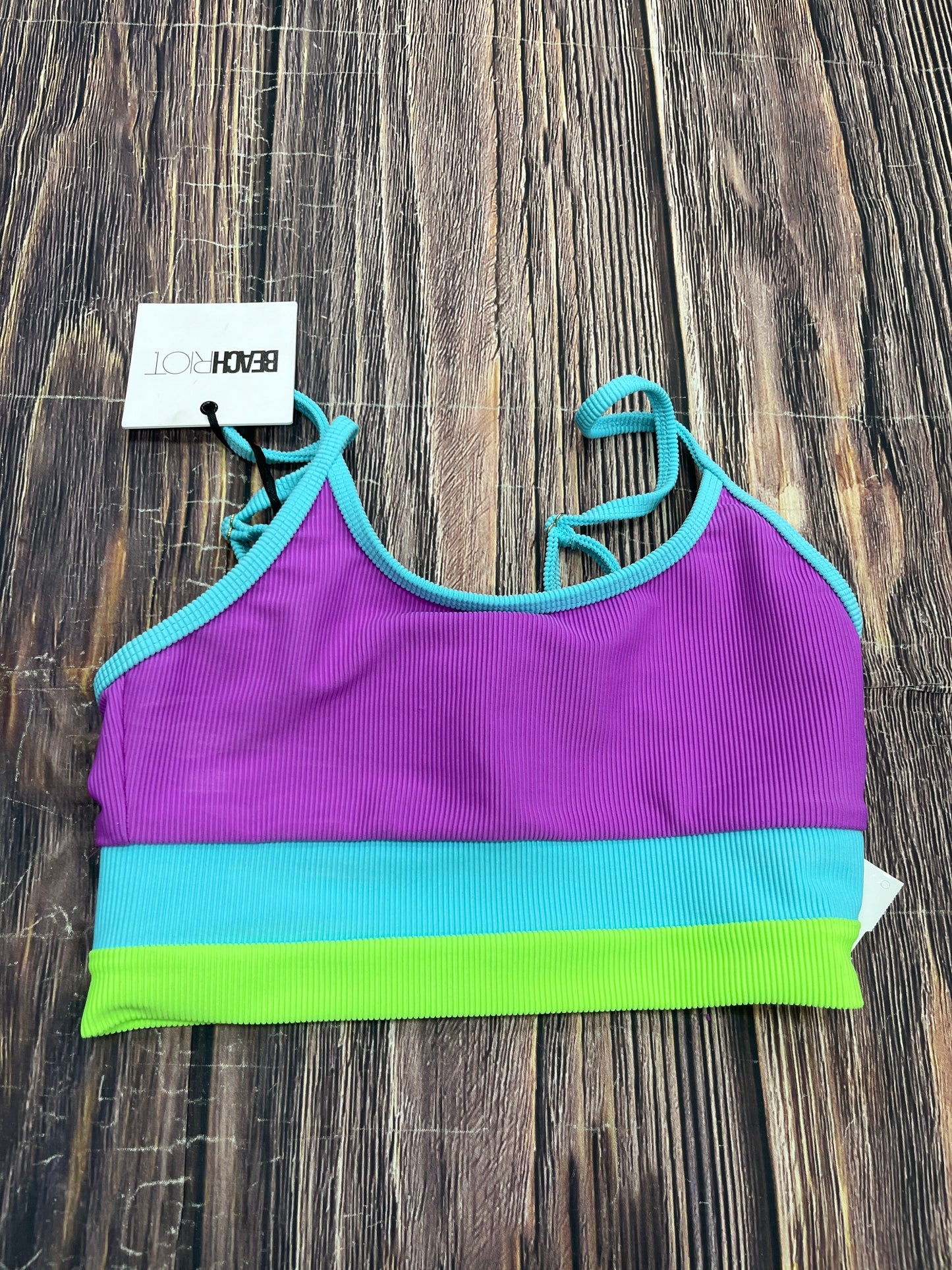 Athletic Bra By Beach Riot In Multi-colored, Size: S