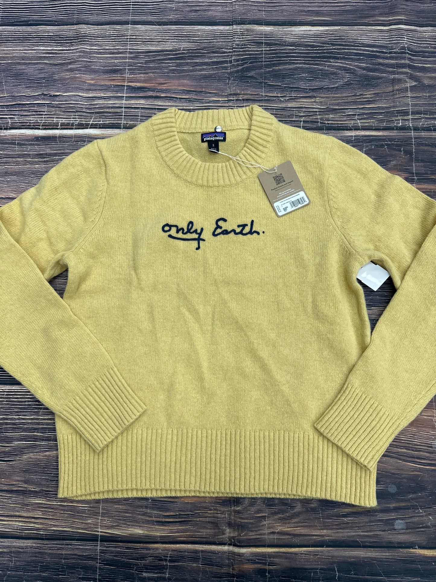 Sweater By Patagonia In Yellow, Size: S