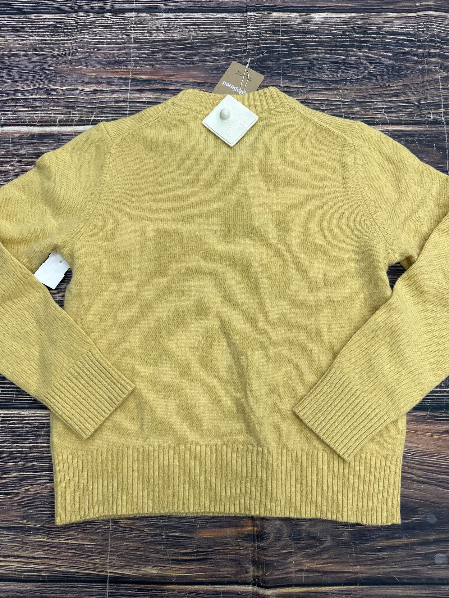 Sweater By Patagonia In Yellow, Size: S