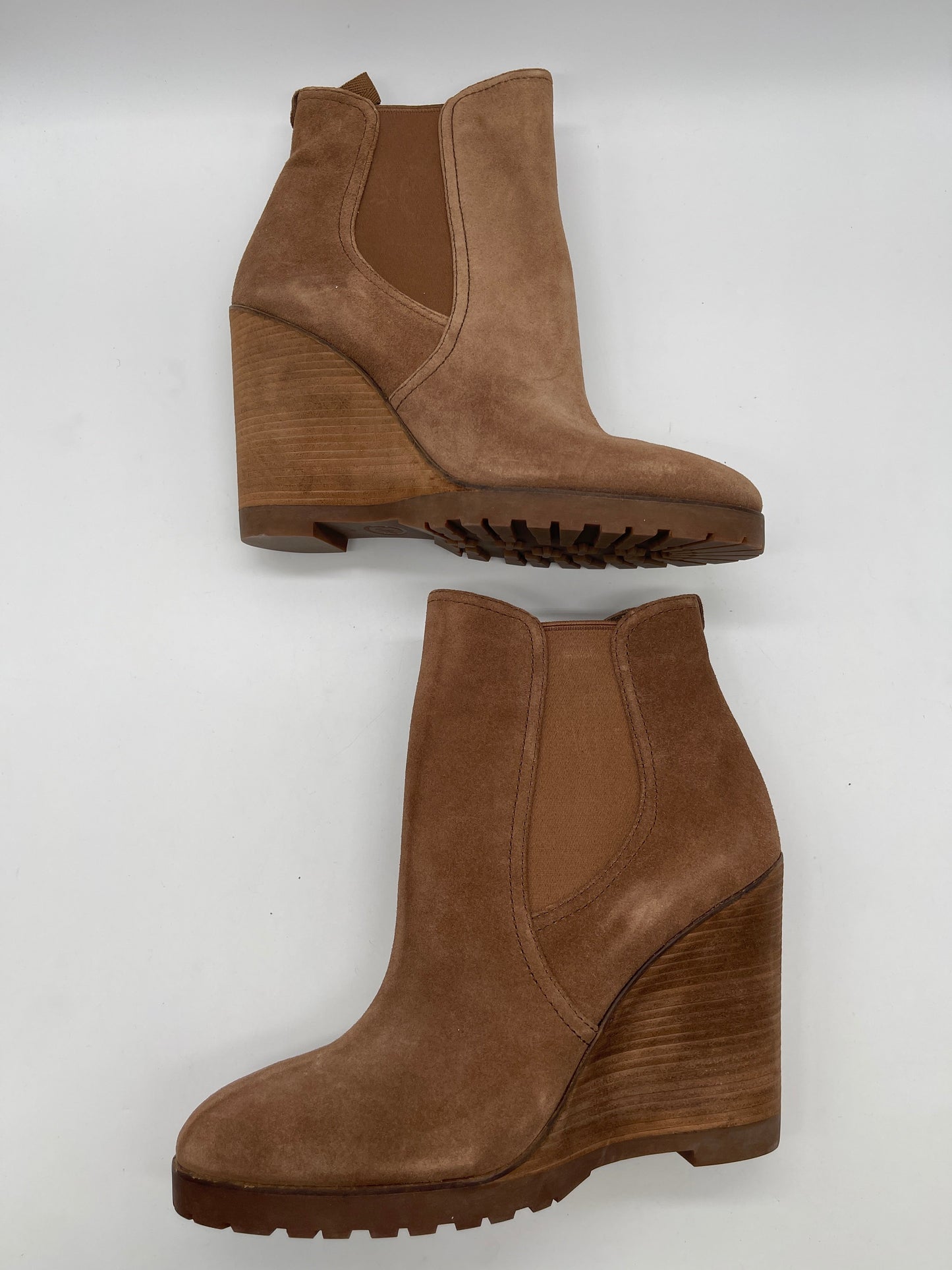 Boots Designer By Michael Kors In Tan, Size: 11