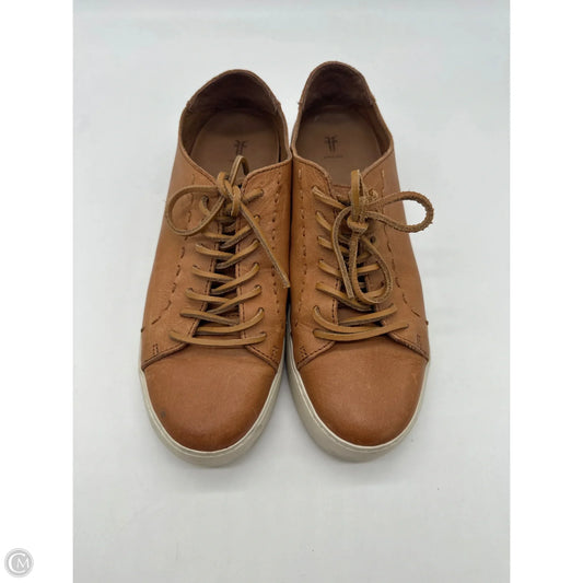 Shoes Designer By Frye In Tan, Size: 8.5