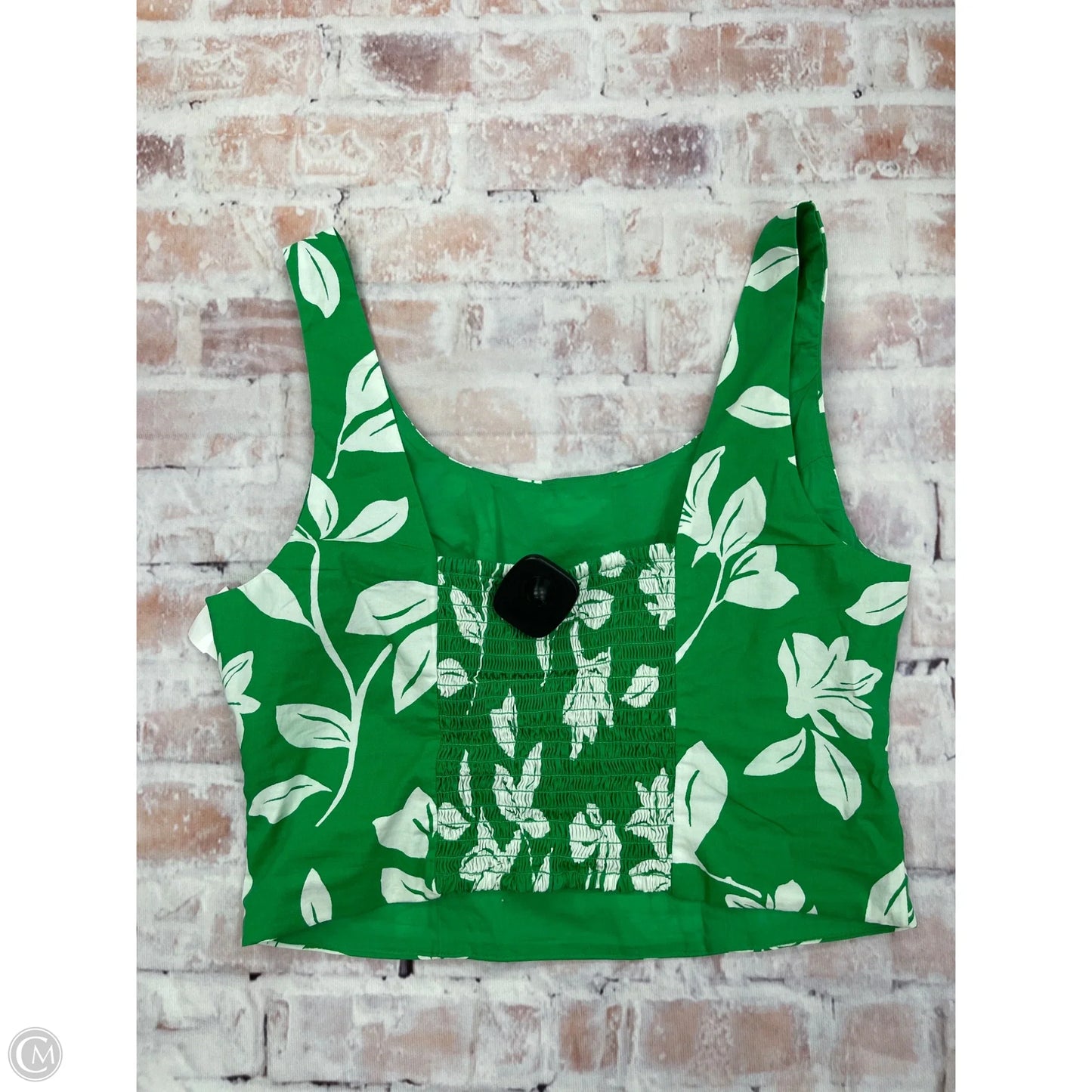 Tank Top By J. Crew In Green, Size: S