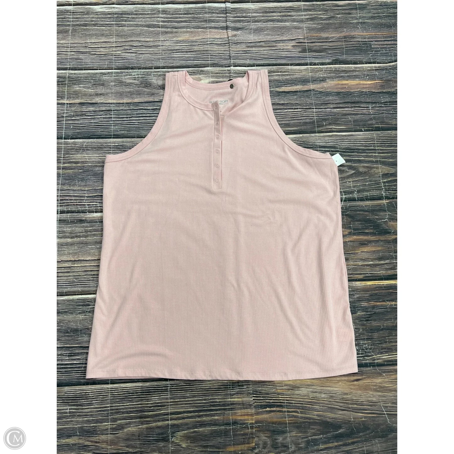 Top Sleeveless By Torrid In Pink, Size: 4x