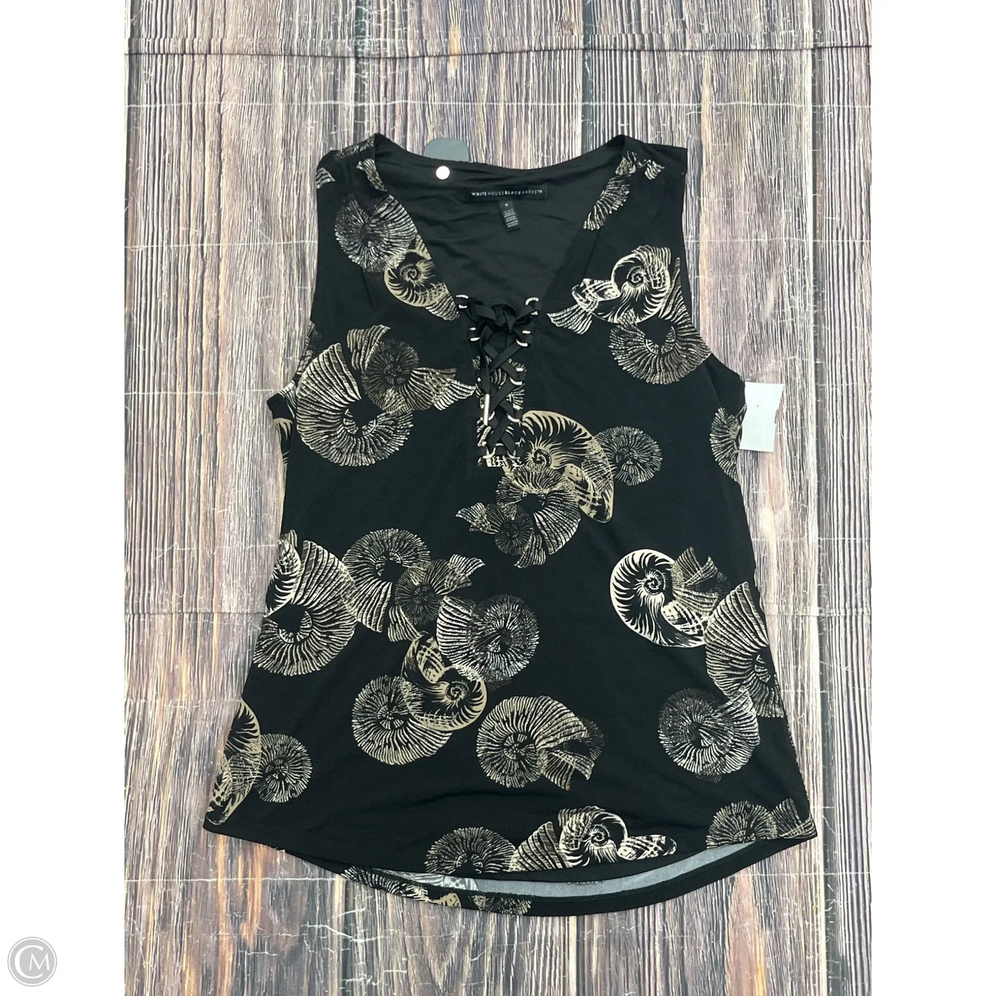 Top Sleeveless By White House Black Market In Black, Size: S