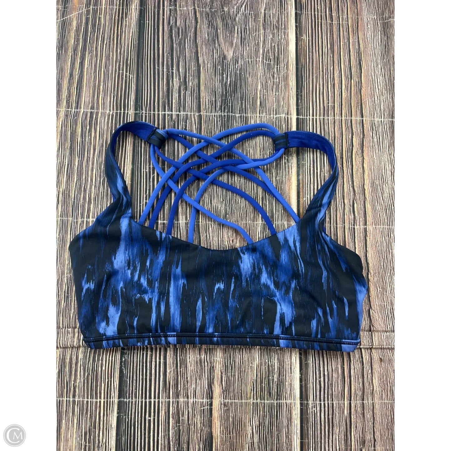 Athletic Bra By Lululemon In Blue, Size: 6