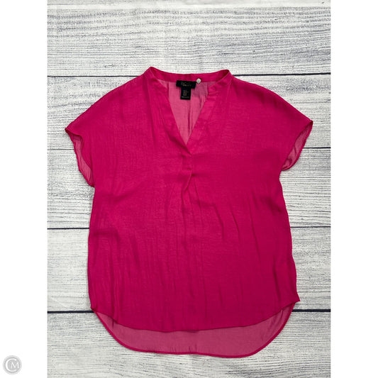 Top Short Sleeve By Rachel Roy In Pink, Size: Xs
