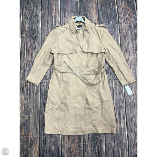 Coat Leather By Wilsons Leather In Tan, Size: Xl
