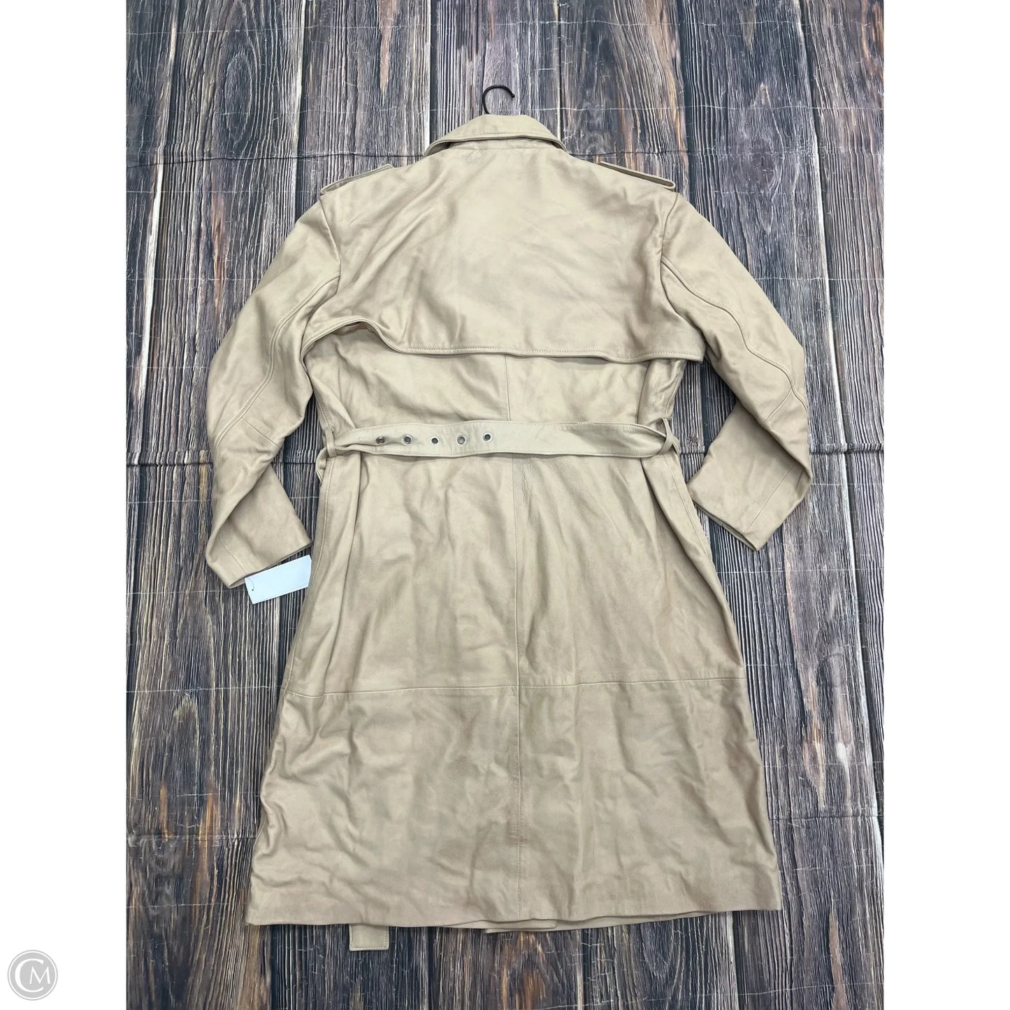 Coat Leather By Wilsons Leather In Tan, Size: Xl