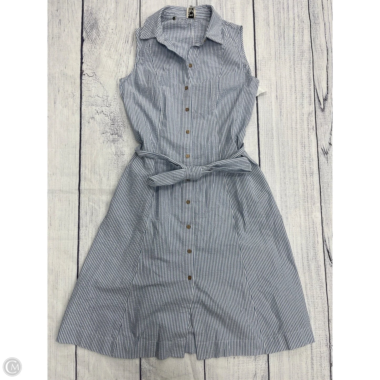 Dress Casual Maxi By Anne Klein In Blue, Size: M