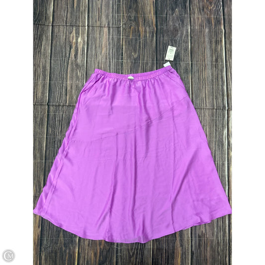 Skirt Maxi By A New Day In Purple, Size: Xl