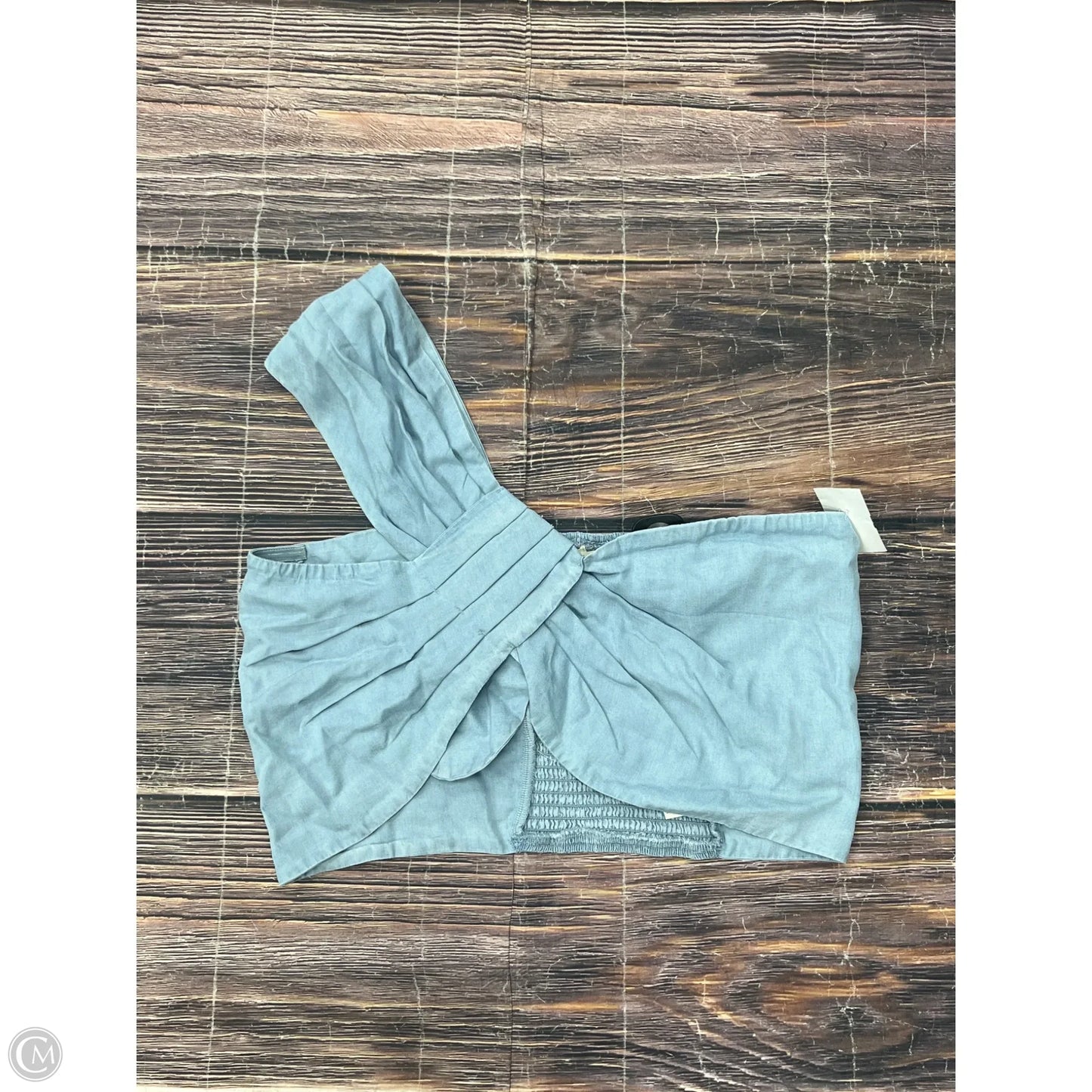 Top Sleeveless By Promesa In Blue, Size: L