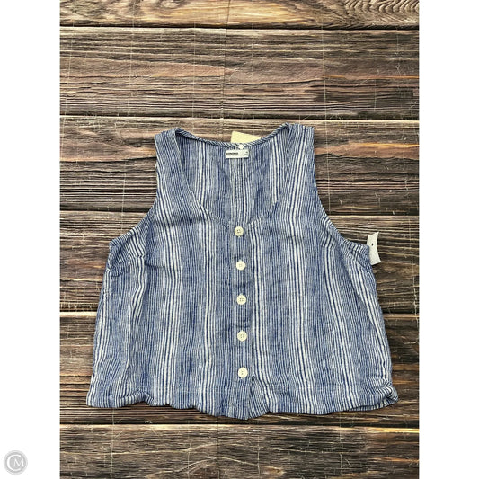 Top Sleeveless By Sonoma In Blue, Size: Xl