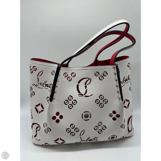 Handbag Luxury Designer By Christian Louboutin, Size: Large