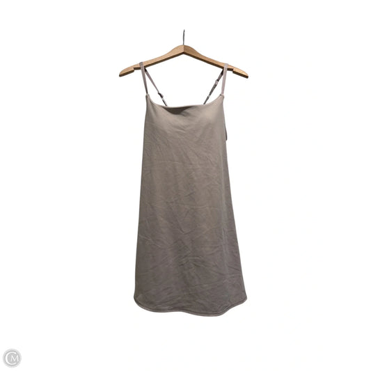 Athletic Dress By Danskin In Tan, Size: M