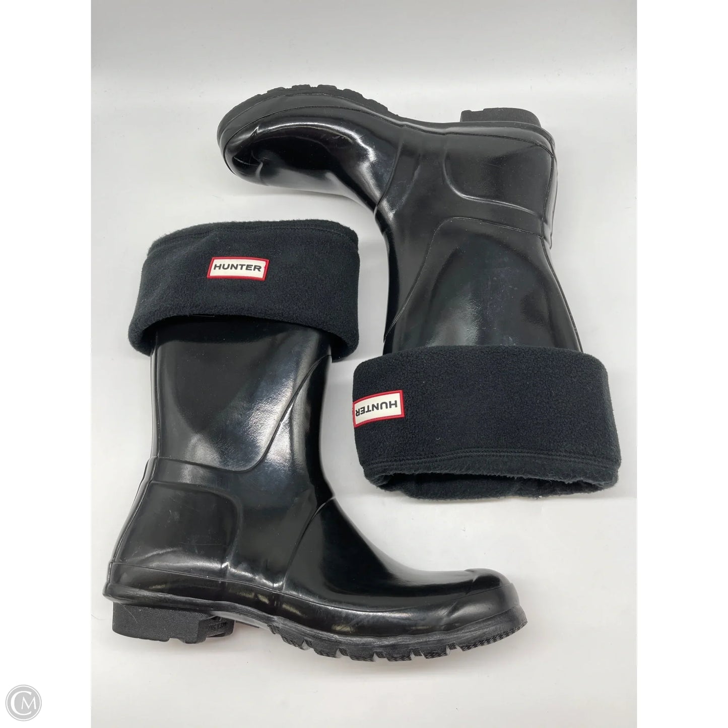 Boots Rain By Hunter In Black, Size: 11