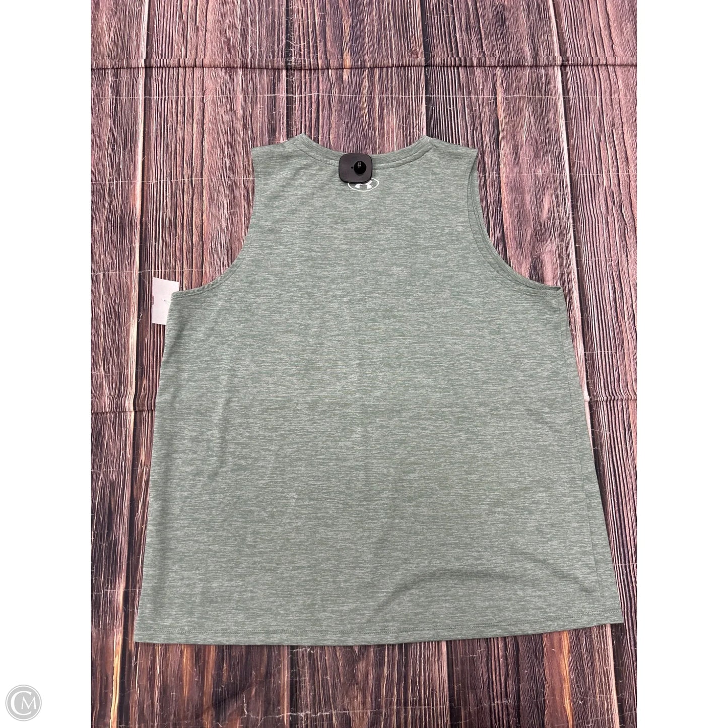 Athletic Tank Top By Under Armour In Green, Size: L