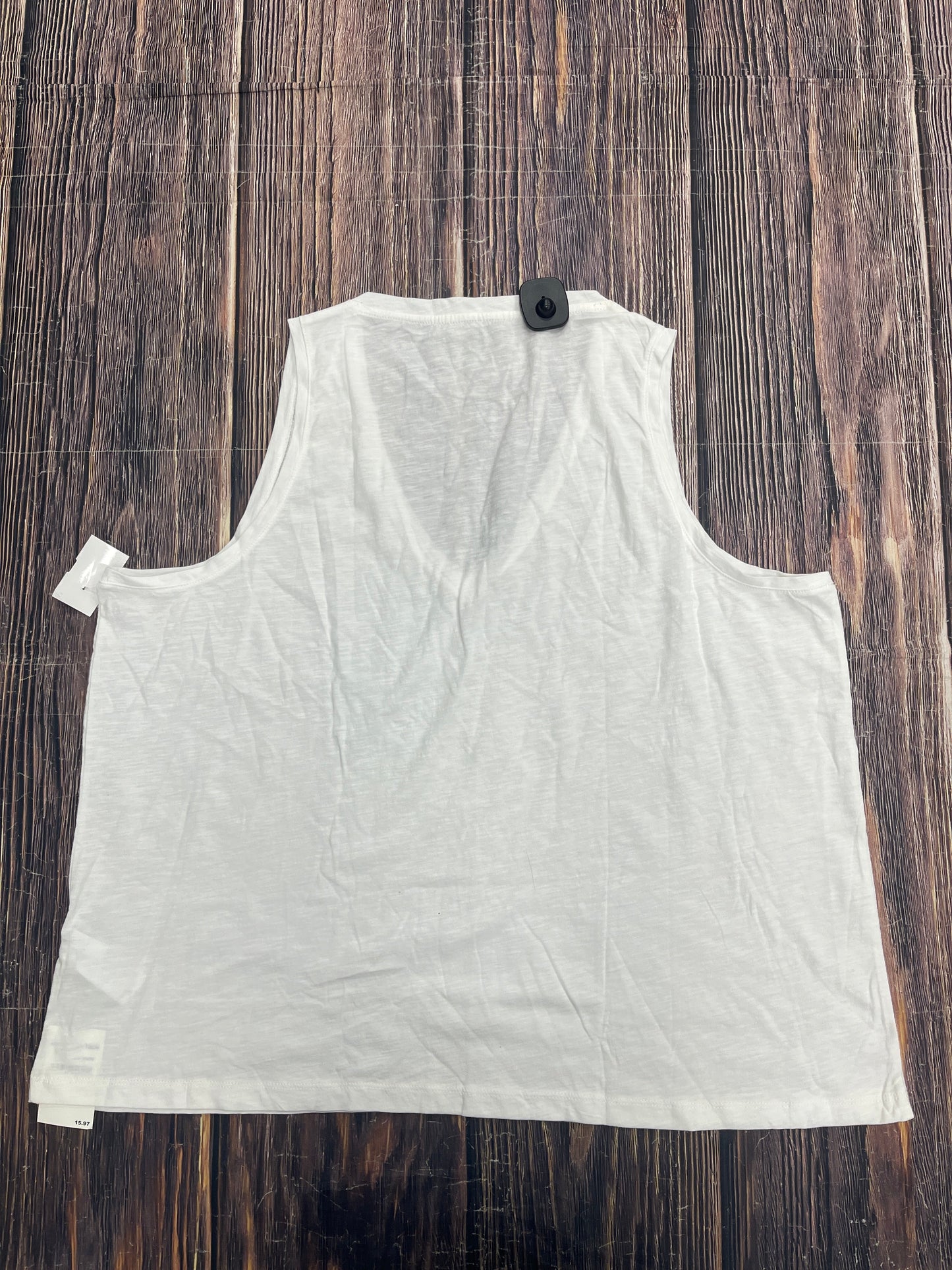 White Top Sleeveless Madewell, Size 3x