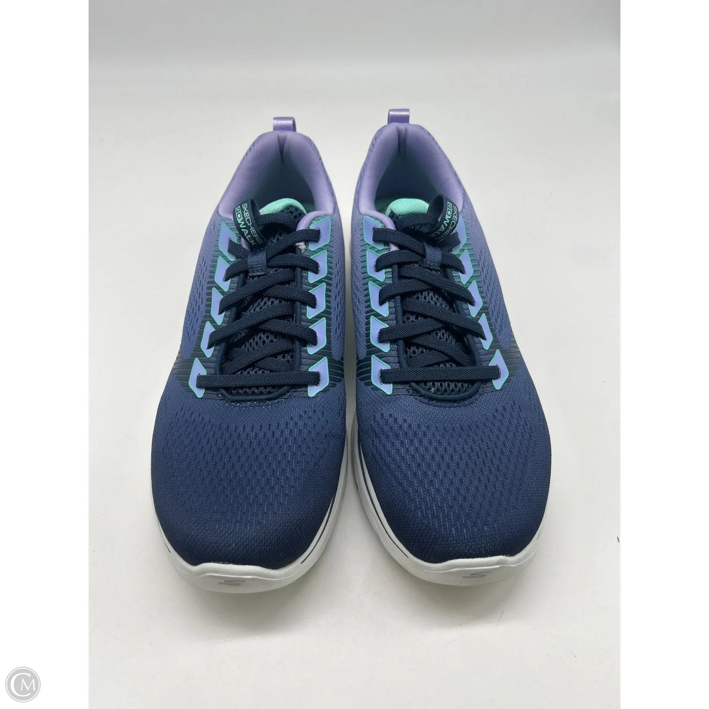 Shoes Athletic By Skechers In Blue, Size: 8.5
