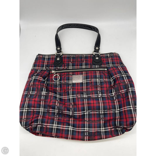 Handbag Designer By Coach, Size: Large
