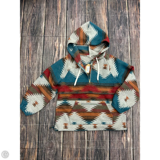 Sweatshirt Hoodie By Main Strip In Multi-colored, Size: M